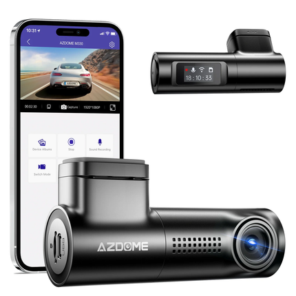 AZDOME M330 1080P Front Dash Cam