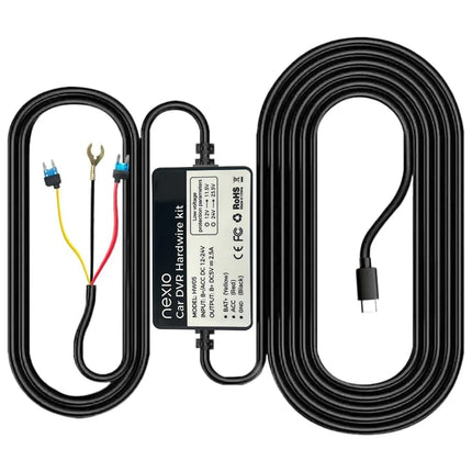 NEXIO HW05 TYPE-C HARWDIRE KIT Compatible with Nexio N5Pro, Azdome M660, M550Max, M550Pro, M300s, M560, M580