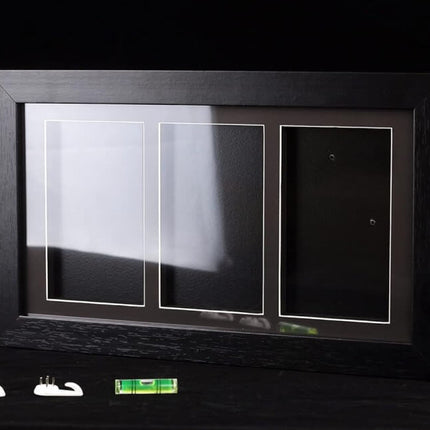 Premium PSA Graded Wooden Frame Display with UV Glass