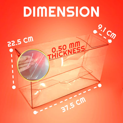 Protector for Pokémon 151 UPC & Mega Charizard EX Ultra-Premium Collection – Fits New Charizard Premium Playmat Box (2-Pack)