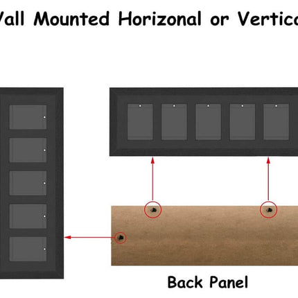 Premium PSA Graded Wooden Frame Display with UV Glass