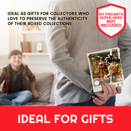 Display Case Protector for SH Figure Son Goku Super Hero PET Protector Pack of 10