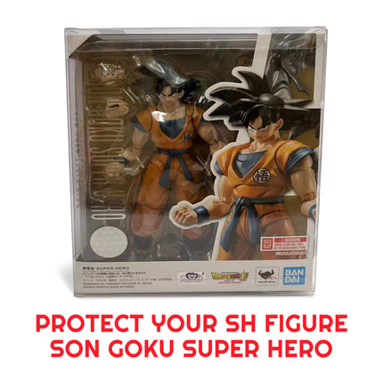 Display Case Protector for SH Figure Son Goku Super Hero PET Protector Pack of 10