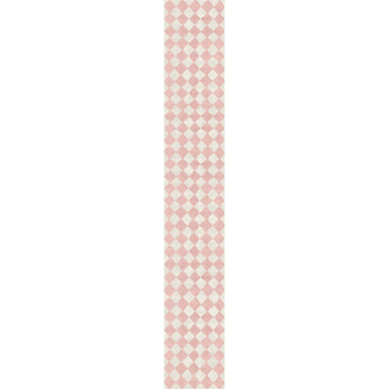 Trestres Checkered Malibu Pink & Ivory Rug
