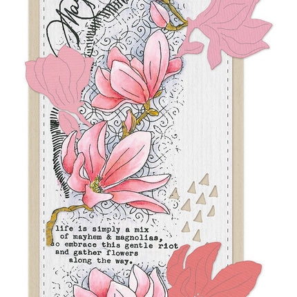 SL Cutting Die Slimline Grunge Collection 97x225mm nr.26