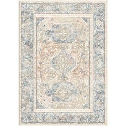 Elera Blue Red Beige Rug
