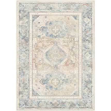Elera Blue Red Beige Rug