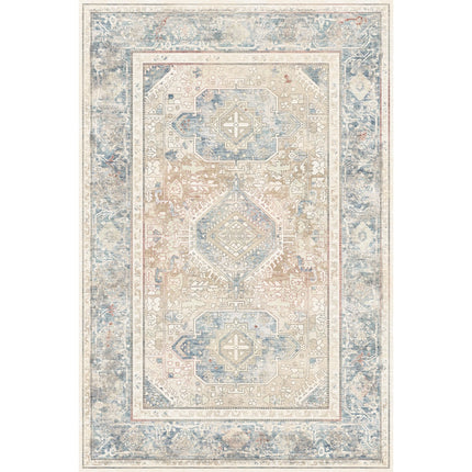 Elera Blue Red Beige Rug