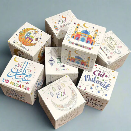 EID Cube Candy Box - Set of 8