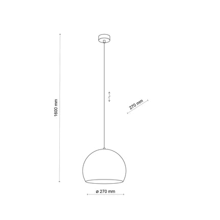 ZOE Mid-Century Modern Pendant Light