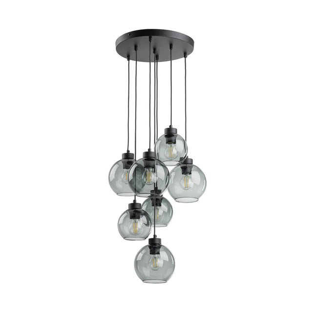 CUBUS Graphite Glass Scandinavian Pendant Light 7
