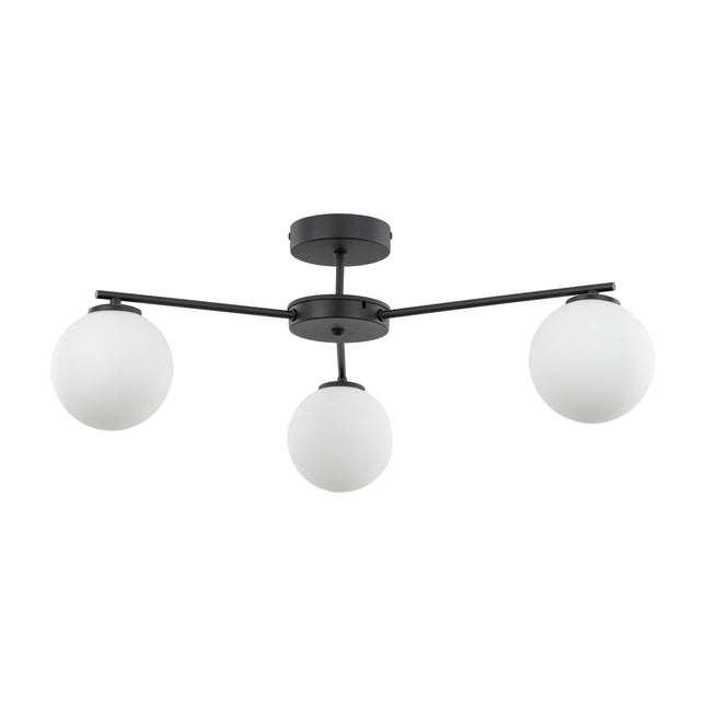 ELTON Black Scandinavian Ceiling Lamp 3