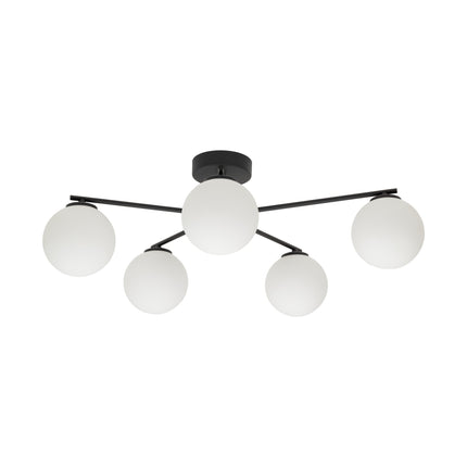 ELTON Black Scandinavian Ceiling Lamp 5