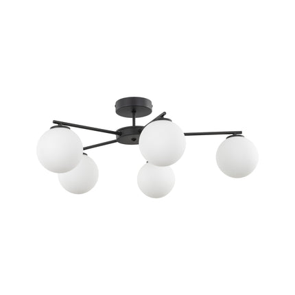 ELTON Black Scandinavian Ceiling Lamp 5