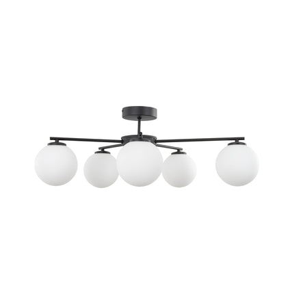 ELTON Black Scandinavian Ceiling Lamp 5