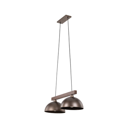 OSLO Brown Scandinavian Pendant Light 2