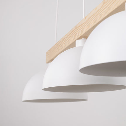 OSLO White Scandinavian Pendant Light 3