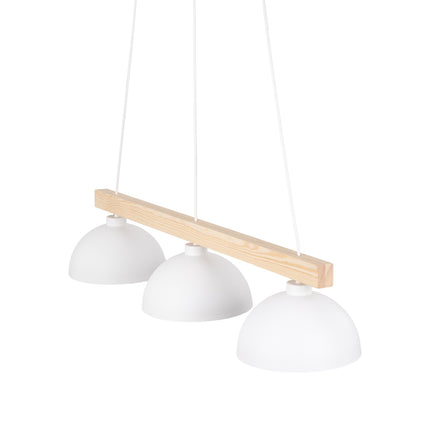OSLO White Scandinavian Pendant Light 3