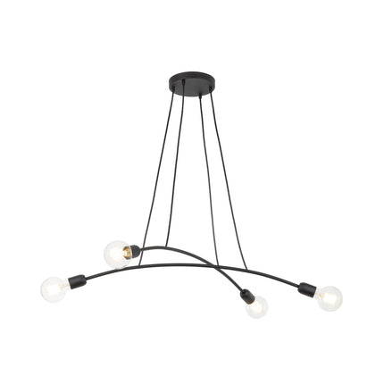 HELIX Black Minimalist Pendant Light 4