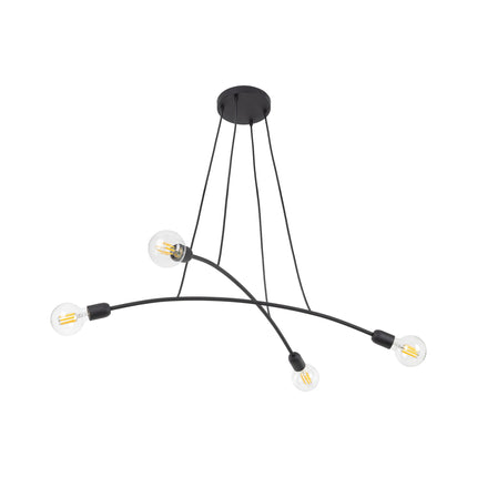 HELIX Black Minimalist Pendant Light 4