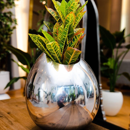 Nico - Brass Floor Planter (Multiple Sizes)