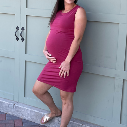 Brittany Maternity and Nursing Dress