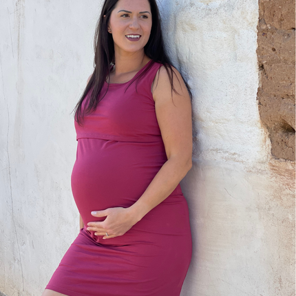 Brittany Maternity and Nursing Dress
