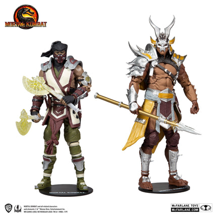MCFARLANE TOYS - SUB-ZERO VS SHAO KAHN - 2 pack