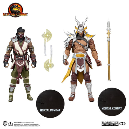 MCFARLANE TOYS - SUB-ZERO VS SHAO KAHN - 2 pack