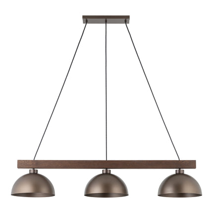 OSLO Brown Scandinavian Pendant Light 3