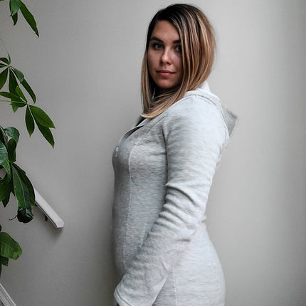 2-in-1 Fleece Baby Carrying Hoodie