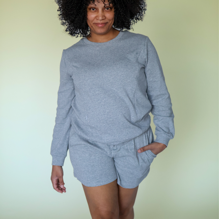 Maternity and Nursing Pajama Set