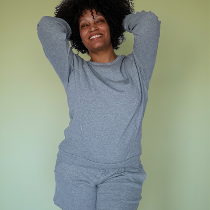 Maternity and Nursing Pajama Set