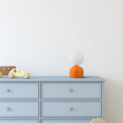 MIKI Glass Globe Table Lamp