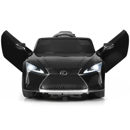 Lexus LC500 Licensed Kids 12V Ride Remote Control Electric Vehicle-Black