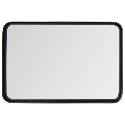 Rectangular Wall Mount Bathroom Mirror with Solid Steel Frame-M
