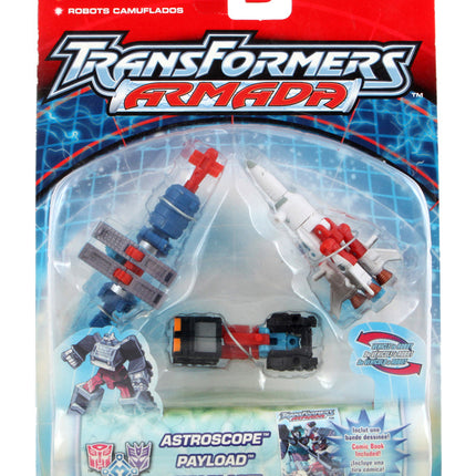 Transformers Armada Astroscope Payload & Sky Blast Space Mini-Con SET