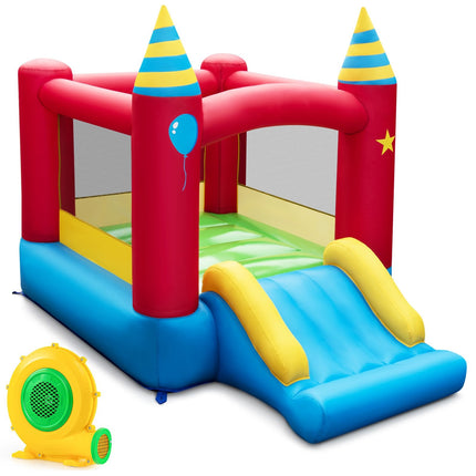 Inflatable Kids Bounce Castle with 480W Blower