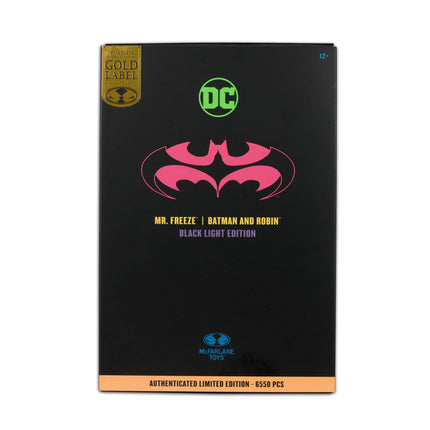 DC Multiverse - Batman & Robin - Mr. Freeze (Black Light Edition) - Exclusive