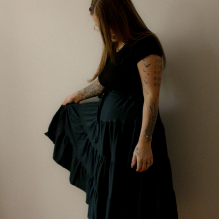 2 in 1 Maternity Dress Skirt