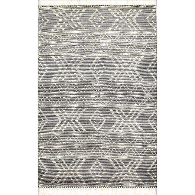 Emilia Woven Wool 6X9 Rug