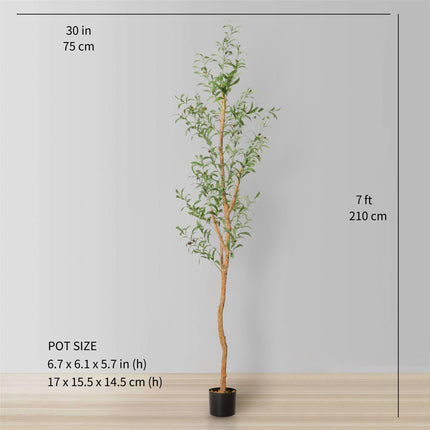 Olivo Artificial Olive Tree Potted Plant (Multiple Sizes)
