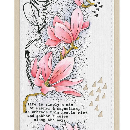 SL Cutting Die Slimline Grunge Collection 97x225mm nr.26