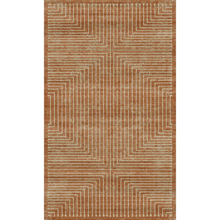 Bond Natural Orange Ivory Rug