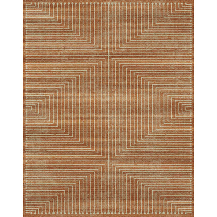 Bond Natural Orange Ivory Rug