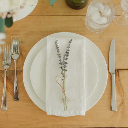 Lavender Mini Stem - Place Setting Set
