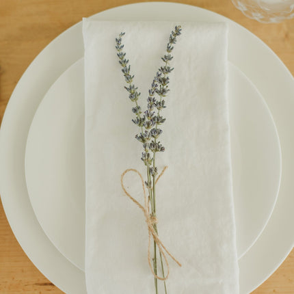 Lavender Mini Stem - Place Setting Set