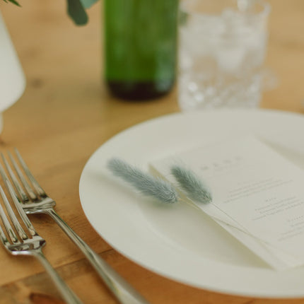 Bunny Tail Mini Stem - Place Setting Set