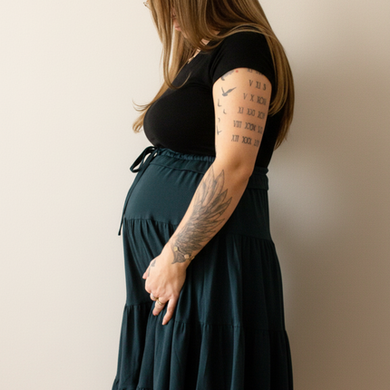 2 in 1 Maternity Dress Skirt