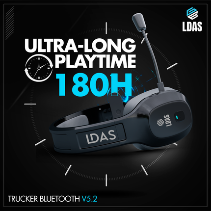 LDAS Trucker Bluetooth Headset TH11